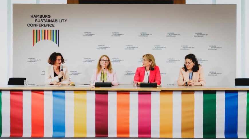 New global alliances, commitments for a sustainable future at Hamburg Sustainability Conference