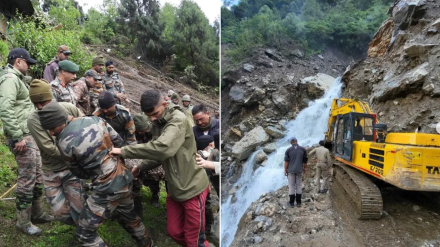 In the line of duty: Army leads tireless search, rescue operations after landslides in North Sikkim