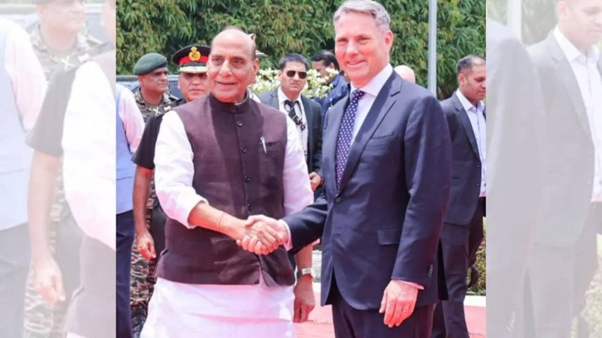 Will hit back on our terms: Rajnath conveys India’s resolve against Pak terrorism to Australia