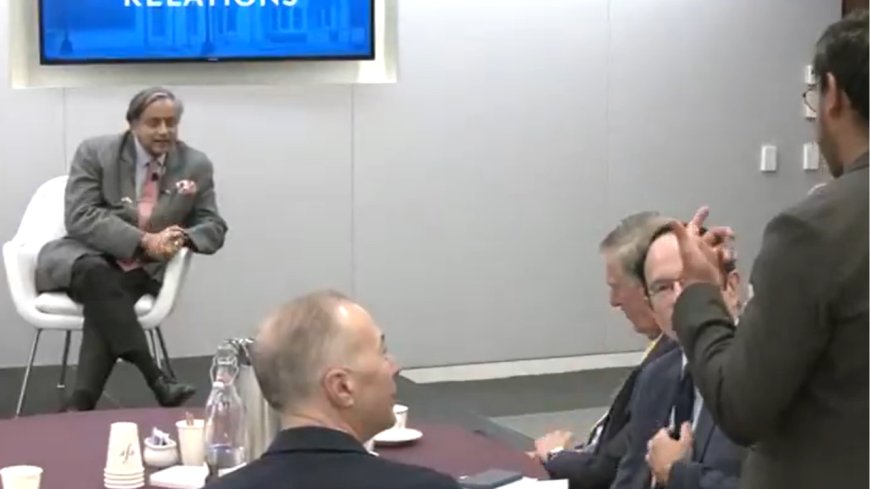 'That shouldn't be allowed': Shashi Tharoor answers son's question on Operation Sindoor at US press briefing