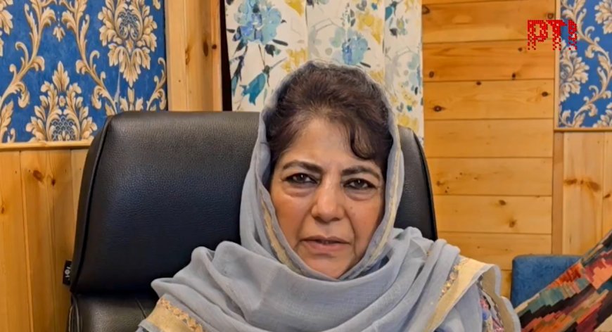 ‘All governments worked on this’: Mehbooba Mufti welcomes train to Kashmir, credits collective effort