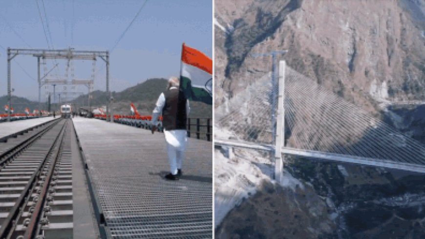 'Chenab & Anji Bridge are transformative projects': PM Modi hails infra push in J&K; watch top moments from his visit