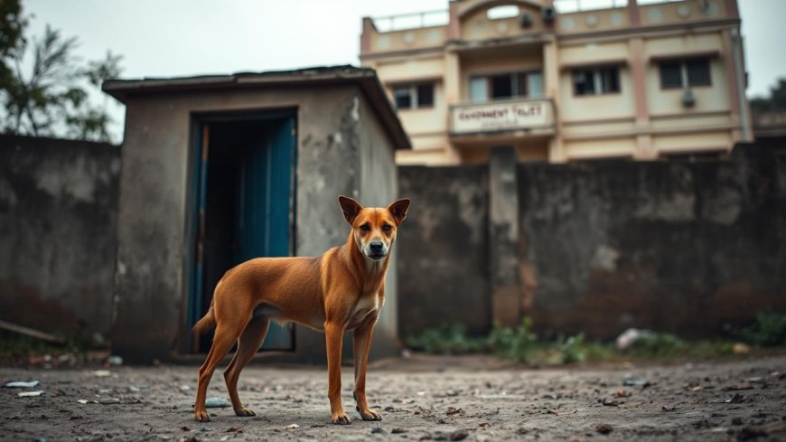 MP shocker: Dog drags newborn from hospital toilet in its jaws; probe begins