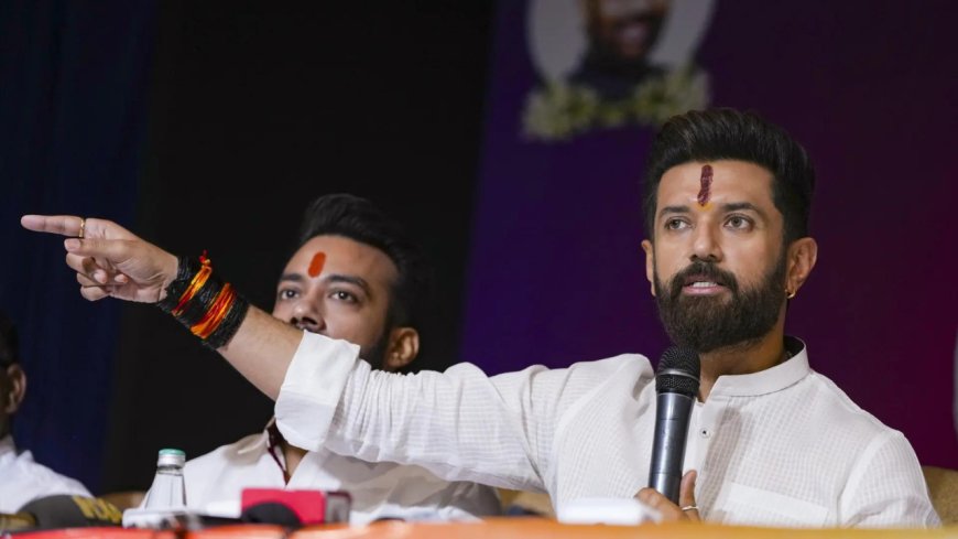 'A misgiving that I have eyes on Bihar CM chair': Chirag Paswan