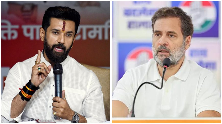 ‘They look for excuses’: Chirag Paswan slams Rahul Gandhi amid EC row, says LoP has 'accepted defeat' in Bihar polls