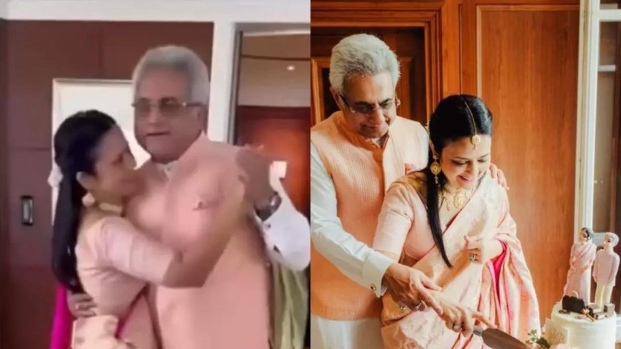 Watch: Mahua Moitra dances to 'Raat ka humsafar' with husband Pinaki Mishra; video goes viral