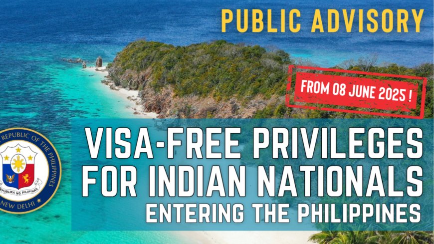 Philippines now visa-free for Indian tourists