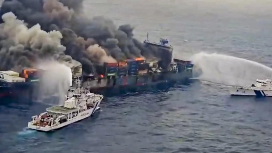 ‘Prompt & professional’: China thanks India for swift rescue of fire-hit cargo ship off Kerala coast, wishes success for further operations