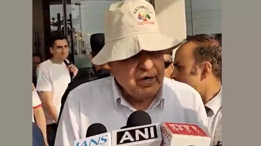 'Had a good darshan': Farooq Abdullah visits Maa Vaishno Devi shrine; calls Vande Bharat train 'biggest gift' to J&K
