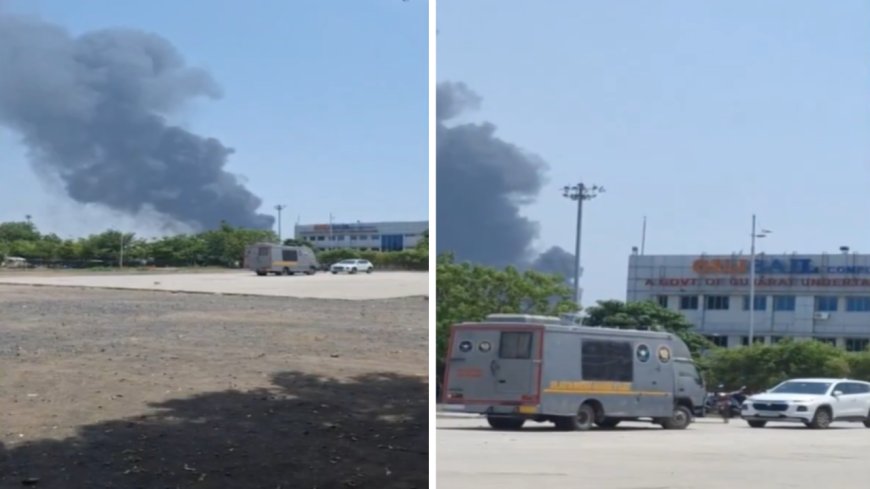 Ahmedabad plane mishap: Flight with over 240 onboard crashes in Meghani area- what we know so far