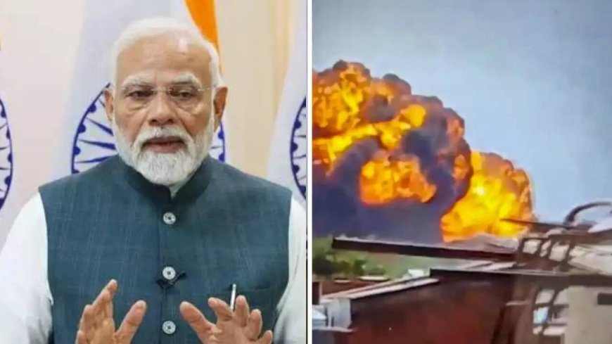 Gujarat plane crash: PM Modi expresses shock; calls accident 'heartbreaking beyond words'