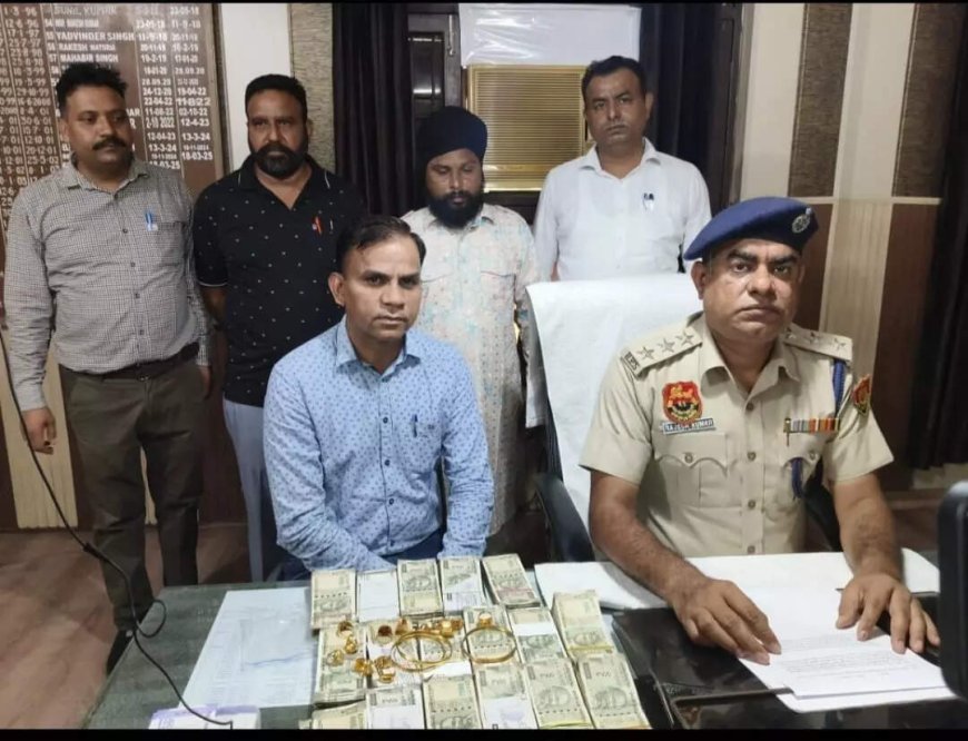 'Sewadar' arrested for theft from Gurdwara Sahib; cash and jewellery worth lakhs recovered