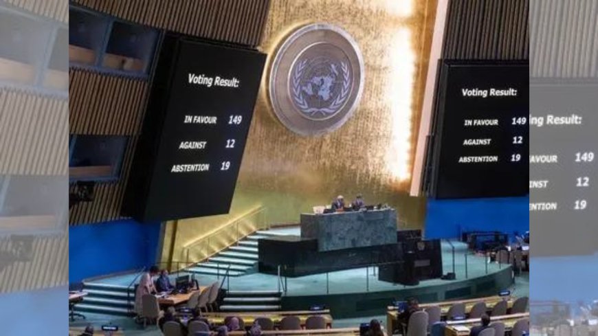 India, 18 others abstain; 149 back UN resolution for Gaza ceasefire