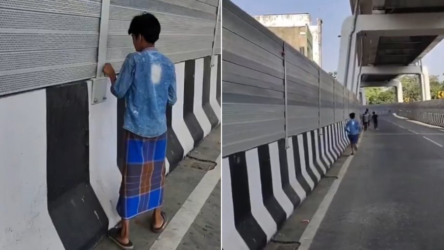 Bihar bridge and a game of nuts and bolts: Kids caught unscrewing Patna bridge - video goes viral