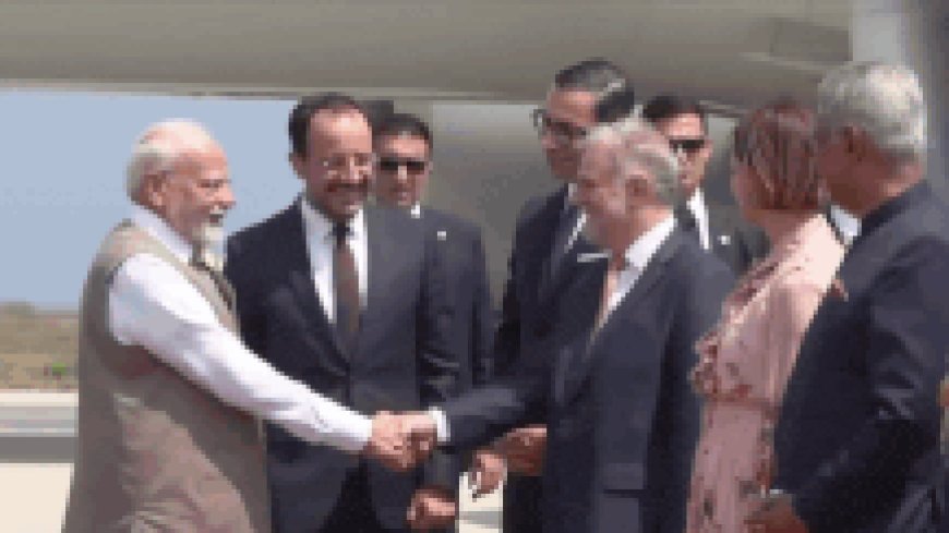 'Express my gratitude': PM Modi gets warm welcome in Cyprus - video