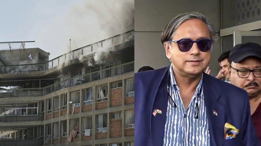 Evening news wrap: Iranian missiles targets Israel’s Soroka hospital; Shashi Tharoor admits having differences with several Congress leaders; & more