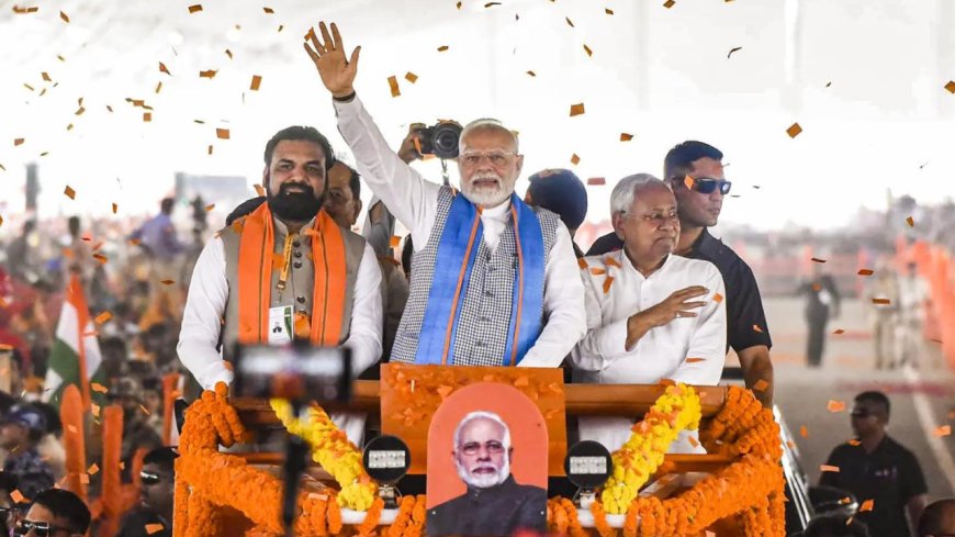 Bihar elections: PM Modi slams RJD-Congress for ‘Jungle Raj’ in Siwan rally; unveils key projects, flags off Vande Bharat Express