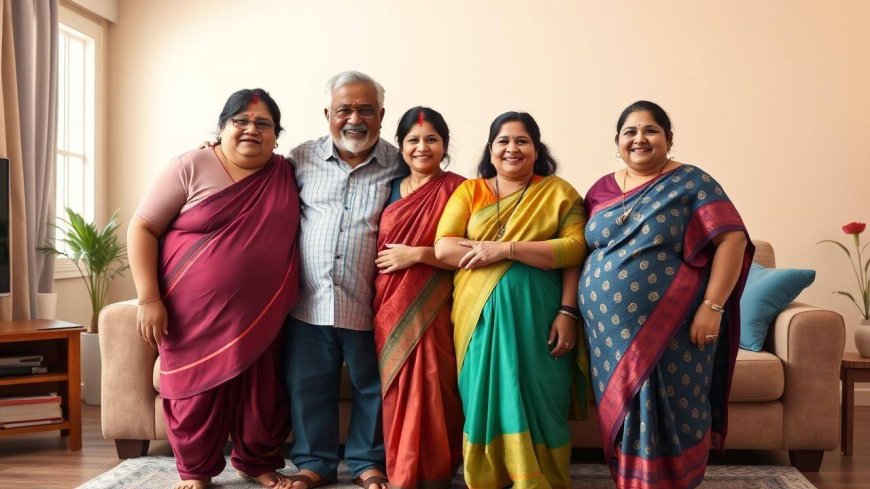 All adults overweight in every 5th Indian household: Study