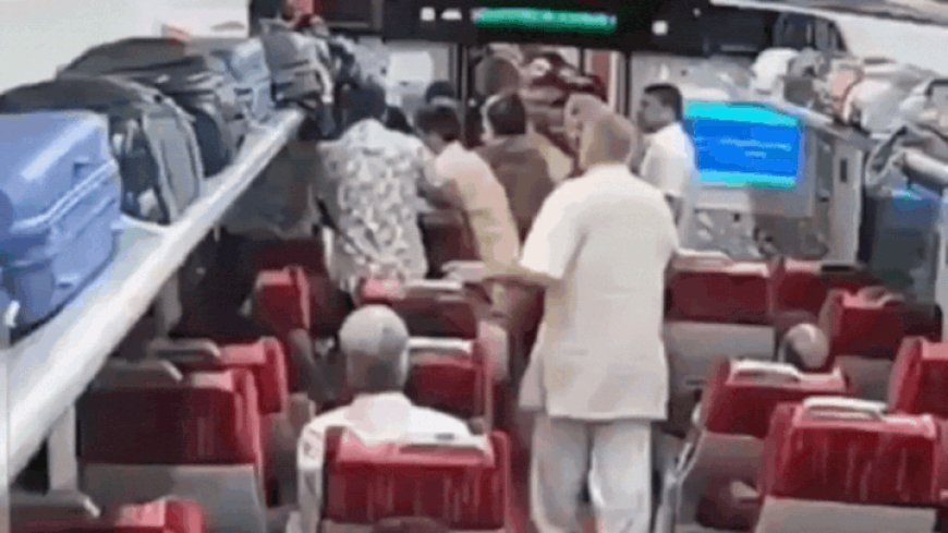 Vande Bharat: BJP MLA supporters assault passenger over window seat - watch video