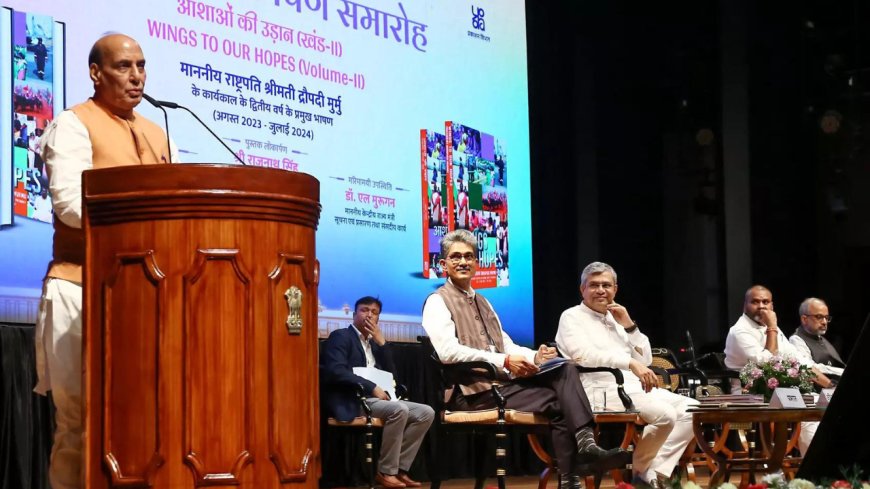 'Operation Sindoor achieved all objectives': Defence minister Rajnath Singh praises armed forces; unveils President Murmu’s book