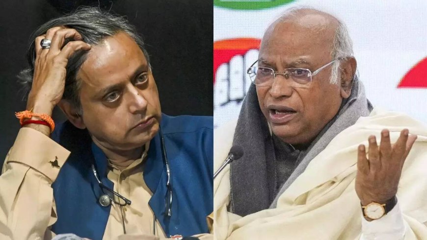 'For some, Modi is first': Mallikarjun Kharge takes dig at Shashi Tharoor; remains mum on disciplinary action