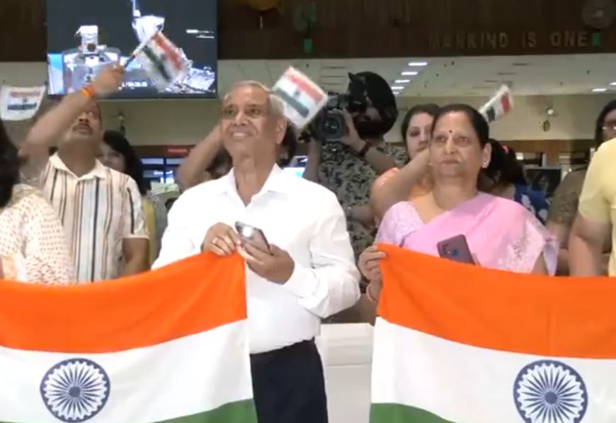 Cheers, tears and Tiranga pride: Shubhanshu Shukla makes history with Axiom-4 docking at ISS, emotional reactions from family in Lucknow; watch videos