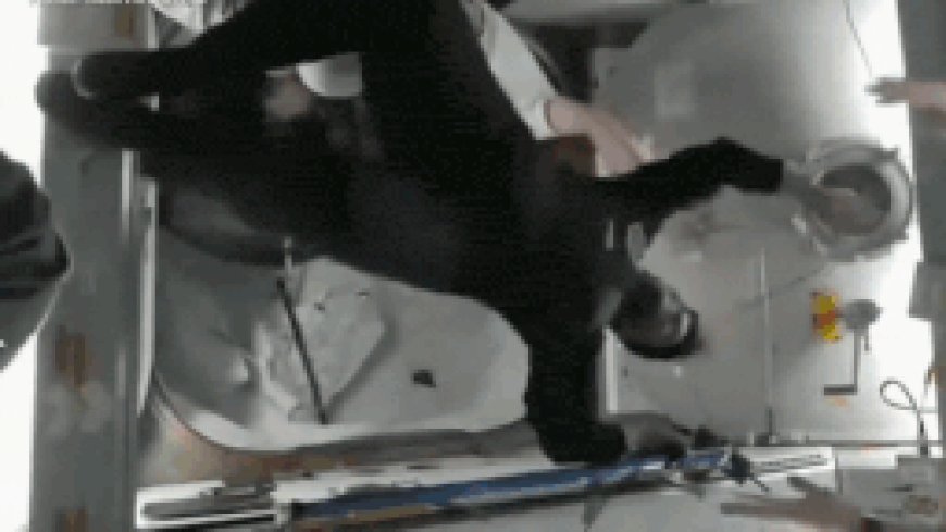 Axiom-4: With hugs and cheers, Shubhanshu Shukla floats in ISS- first visuals