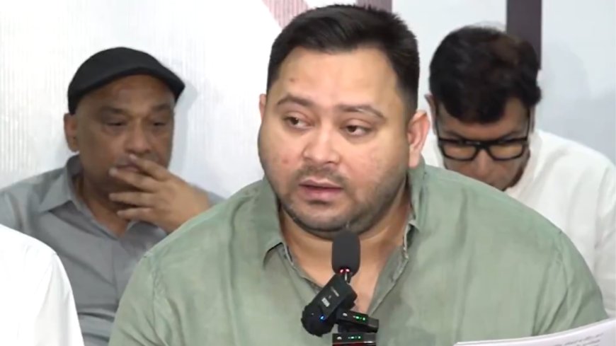 Bihar elections: Tejaswi Yadav slams PM Modi, Nitish; says electoral rolls revision will snatch voting rights from poor