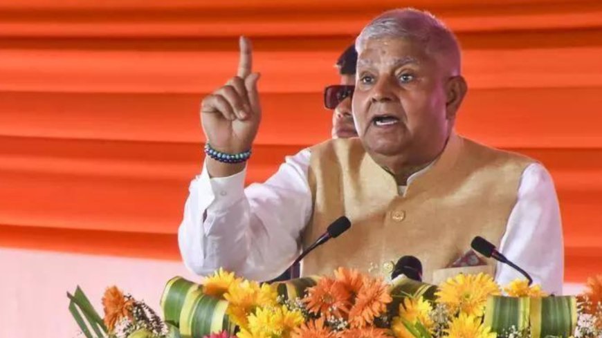 'Casually, farcically changed': VP Dhankhar weighs in on Preamble debate