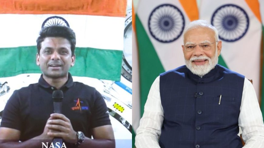 'Furthest from motherland but closest to Indian hearts': PM Modi interacts with Shubhanshu Shukla in ISS - watch video