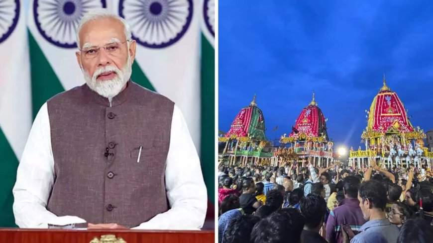 Evening news wrap: PM Modi's sharp attack on Congress over Emergency, Rath Yatra turns tragic in Odisha; & more