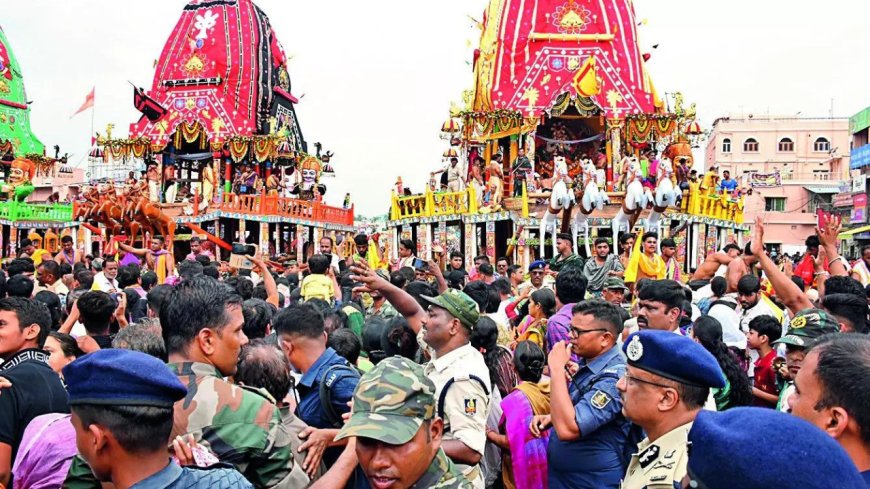 Puri Rath Yatra stampede kills 3 as crowd swells to 20k outside temple