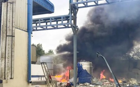 15 dead & 35 injured as blast tears through chem plant near Hyderabad