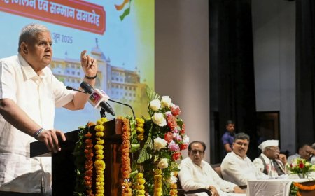 'Not favourable': VP Dhankhar criticises India's political atmosphere; calls for 'greater decorum'