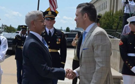 India-US relations: Jaishankar meets Hegseth in Pentagon; calls defence ties 'consequential pillar'