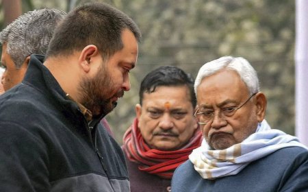 President's rule in Bihar? Tejashwi alleges BJP planning to keep Nitish Kumar as CM only until elections; alleges 'major controversy unfolding'