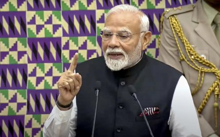 'Land of gold': PM Modi's historic address to Ghana parliament- Top quotes
