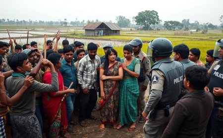 Mob violence in Assam: Couple held hostage over illicit relationship; police team attacked during rescue operation