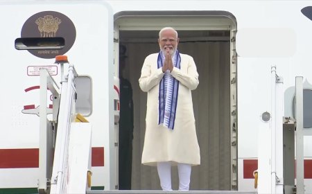 Five-nation tour concludes: PM Modi returns to India; receives top civilian honours