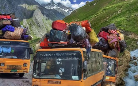 Amarnath Yatra: Three buses collide in Kulgam; 10 pilgrims injured