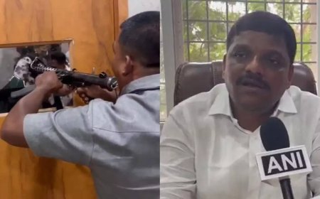 'Tried to kill me': Mob attacks Telangana ex-Cong MLC's office, gunman fires in air; lawmaker blames Kavitha's Telangana Jagruthi - watch video
