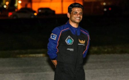 India is still 'Sare Jahan Se Accha', says Shubhanshu Shukla in final message from space