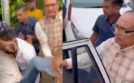 Watch: Shivraj Singh Chouhan halts convoy to help crash victim; rushes youth to hospital in Bhopal