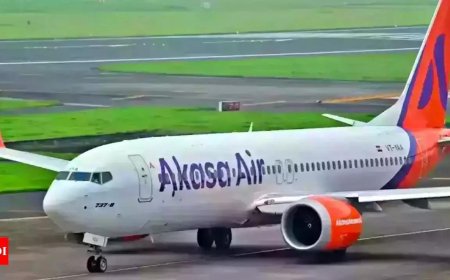 Cargo truck hits parked plane of Akasa at Mumbai Airport, no one hurt