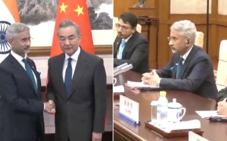 Jaishankar meets Chinese counterpart: EAM says India-China relations improved in past 9 months; raises border, de-escalation issues