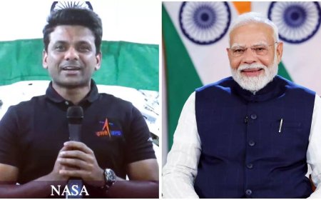 PM Modi, who laid foundation of ISS mission during his US visit, says ‘Shukla has inspired a billion dreams’