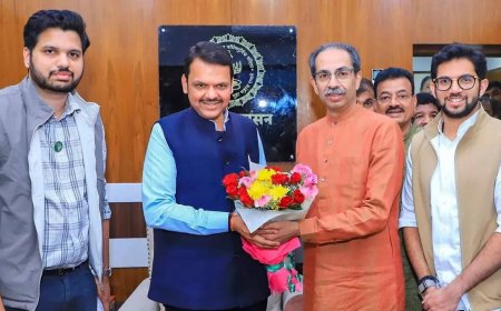 BJP-UBT reunion? Uddhav Thackeray meets Devendra Fadnavis day after CM's 'invite'; leaders hold 20-minute meeting