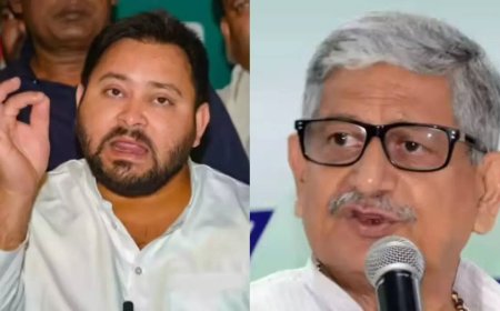 'Mutton during Sawan': Tejashwi Yadav attacks Union minister Lalan Singh for non-veg party; dares PM to respond