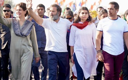 'Hounded by govt for last ten years': Rahul Gandhi backs Robert Vadra; calls ED chargesheet 'witch hunt'