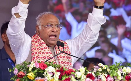 'Visited 42 countries, not Manipur': Mallikarjun Kharge takes dig at PM Modi; warns against changing Constitution